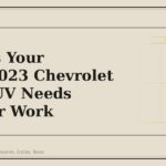 3 Signs Your 2022-2023 Chevrolet Bolt EUV Needs Interior Work - GM Parts Club