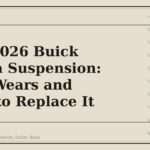 2024-2026 Buick Envista Suspension: What Wears and When to Replace It - GM Parts Club