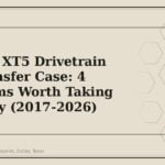 Cadillac XT5 Drivetrain and Transfer Case: 4 Symptoms Worth Taking Seriously (2017-2026) - GM Parts Club