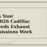 4 Signs Your 2019-2026 Cadillac XT4 Needs Exhaust and Emissions Work - GM Parts Club