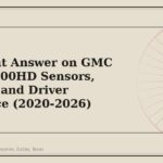 A Straight Answer on GMC Sierra 2500HD Sensors, Cameras and Driver Assistance (2020-2026) - GM Parts Club
