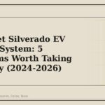 Chevrolet Silverado EV Cooling System: 5 Symptoms Worth Taking Seriously (2024-2026) - GM Parts Club