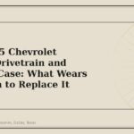 2010-2015 Chevrolet Camaro Drivetrain and Transfer Case: What Wears and When to Replace It - GM Parts Club