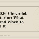 2024-2026 Chevrolet Trax Interior: What Wears and When to Replace It - GM Parts Club
