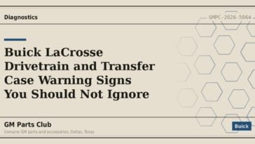 Buick LaCrosse Drivetrain and Transfer Case Warning Signs You Should Not Ignore - GM Parts Club