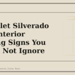 Chevrolet Silverado 1500 Interior Warning Signs You Should Not Ignore - GM Parts Club